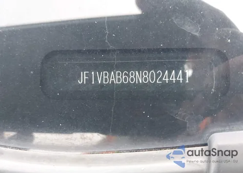 2022 Subaru Wrx from USA, damaged, VIN JF1VBAB68N8024441